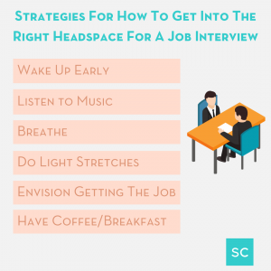 how to ease job interview nerves