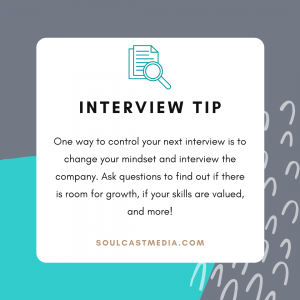 how to control a job interview
