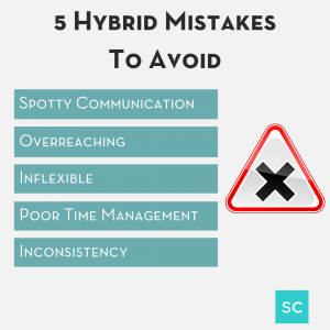 5 hybrid mistakes to avoid
