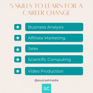 5 skills to learn for a career change