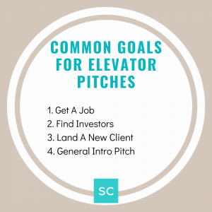 how to formulate an elevator pitch