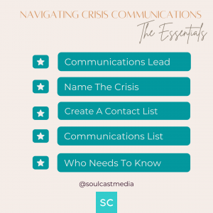 navigating crisis communications
