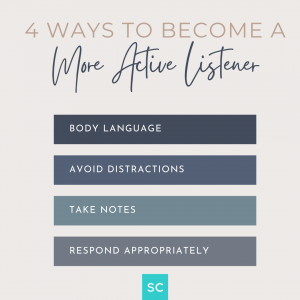 4 ways to be a more active listener
