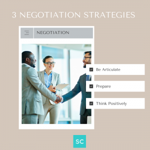 3 negotiation strategies