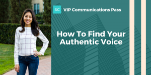 how to find your authentic voice