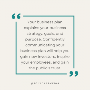 how to communicate a business plan