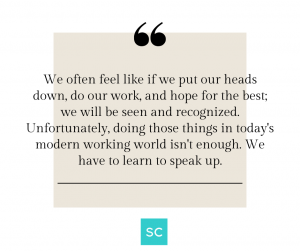 the importance of speaking up at work