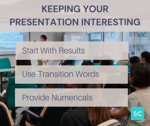keeping your presentations interesting