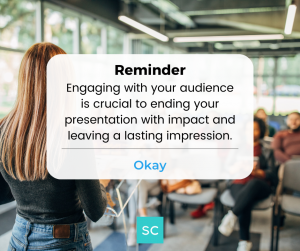 ending your presentation with power