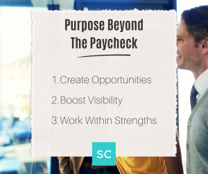 purpose beyond the paycheck