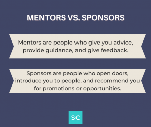 how to find mentors and sponsors at work