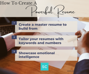 how to create a powerful resume