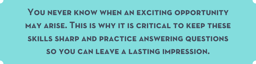 mastering interview skills