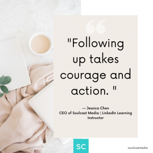 the art of following up