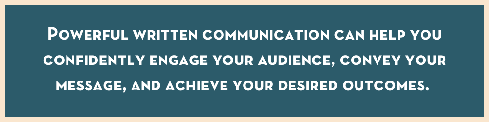 powerful written communication tips