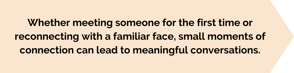 keeping the conversation flow